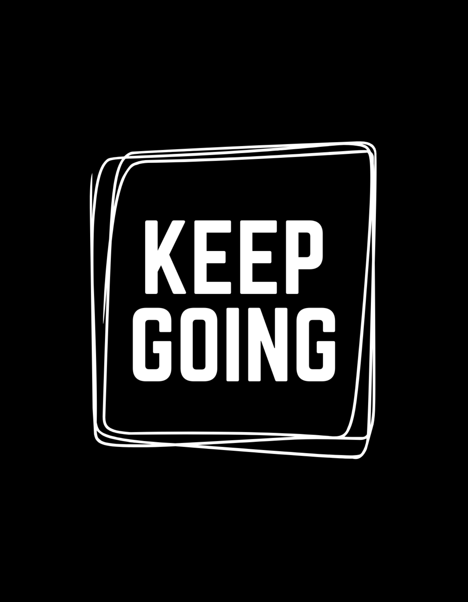 Keep going - Box Design