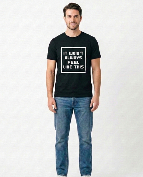 It Won’t Always Feel Like This - Box Design | Mental Health Clothing (Uni Sex)