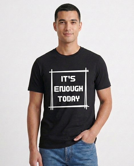 It’s Enough Today - Box Design | Mental Health Clothing (Uni Sex)