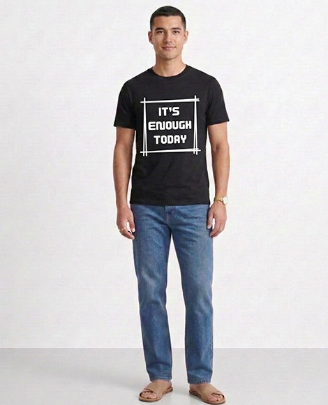 It’s Enough Today - Box Design | Mental Health Clothing (Uni Sex)