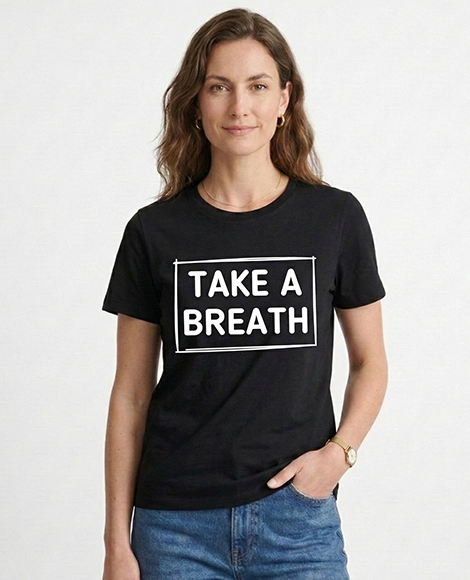 Take a Breath - Box Design | Mental Health Clothing (Uni Sex)